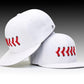 Buzz The Tower Hat - White/Red